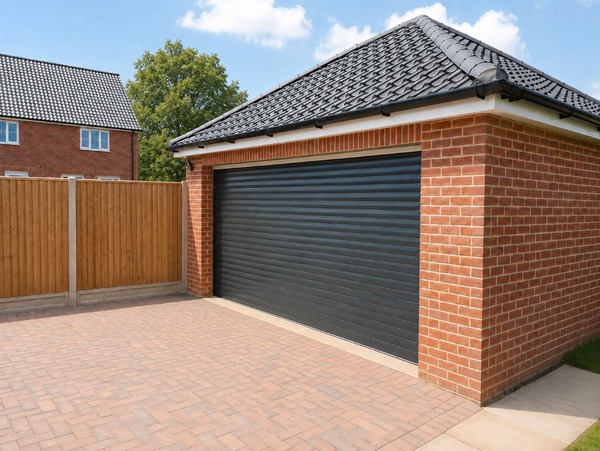 Garage roof replacement in Braintree